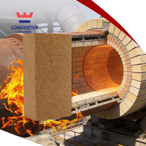 Bata MgO Bakar Merek LKT Kandungan MgO 91%-97% Bata Magnesia Refraktori Sinter Berkualitas Tinggi dengan Layanan Pemotongan - Product Image 1