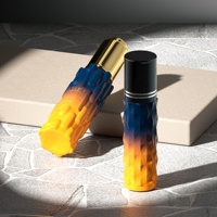 Flacon de 10 ml en verre pour boules de poire à éplucher, portable, avec billes de parfum anti-transpirantes, emballage en acier, flacon échantillon