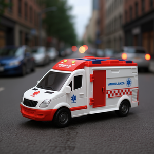 Camión Ambulancia Urbano Multifunción Escala 1:16 con Luces y Sonidos para Niños de 3+ Años - Product Image 2