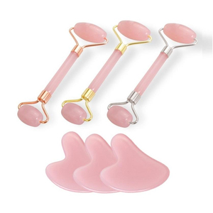 Wholesale Pink <b>Jade</b> Crystal Facial Massage <b>Roller</b> Original Skin Care Rodillo De JadeRoller - Product Image 6