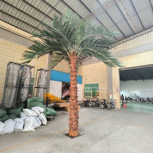 Nhà Sản Xuất Trực Tiếp Lớn Ngoài Trời Vườn Cây Cọ Nhân Tạo Mô Phỏng Sống Tăng Cường Cảnh Quan Tính Năng - Product Image 6