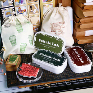 Tampon à encre professionnel de haute qualité, 35 couleurs, tampon à huile, tampon à encre <span class=keywords><strong>Permanent</strong></span> en tissu - Product Image 6