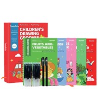 Grenzüberschreitendes Spiralgebundenes Schreibübungsbuch für Kinder mit Magischen Linien, Kindergarten-Geschenk zur Förderung der Handkontrolle