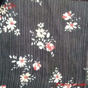 Thời Trang 75D In Nguyên Chất Voan Georgette Vải Saree - Product Image 3