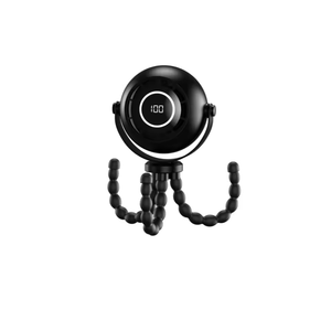 Ventilador para Cochecito de Bebé, Plegable, de Plástico, con Clip, 3 Velocidades, Pantalla LED, Rotación de 360°, Batería Recargable de 4000 mAh, 8+ Horas de Duración, Ventilador Tipo Pulpo - Product Image 6