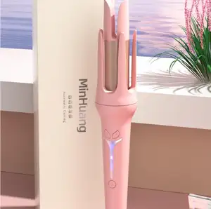 2023 Newest Professional Ceramic Coating Curling Iron Temperature Control Fast Heating Long-Lasting Automatic Hair Curler