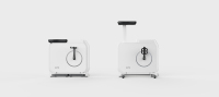 Vélo d'exercice magnétique réglable avec écran LCD, 8 niveaux de résistance magnétique, conception pliable pour poste de travail à domicile ou au bureau