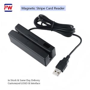 Leitor de Cartão Magnético Externo FUWEI MSR100 com 3 Trilhas, Leitura Bidirecional, Interface USB/RS232/TTL, 800K Leituras de Vida Útil - Product Image 1