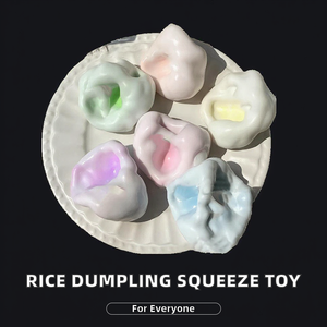 ASMR Glutinous Rice Dumplings Texture Handmade <b>Ball</b> <b>Squeeze</b> Toy EVA Stress Relief for Teens Adults Therapy Sensory Tools - Product Image 2