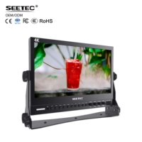 Monitor LCD Profesional SEETEC P133-9HSD de 13.3 Pulgadas con Diseño de Aluminio, IPS, 3G-SDI, HDMI, AV, YPbPr, Precio Directo de Fábrica