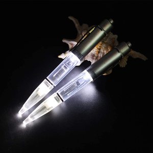 Stylo à pointe lumineuse LED, stylo à bille avec lampe torche, stylos d'écriture <span class=keywords><strong>pour</strong></span> <span class=keywords><strong>écrivain</strong></span> nocturne - Product Image 2