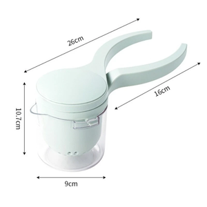 Presse-citron manuel, design portable, fonctionnement manuel, facile à presser, presse-agrumes multifonction en plastique - Product Image 6