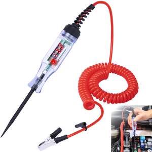 Тестовый свет автомобильный, двунаправленный автомобильный тестер предохранителей с дисплеем напряжения, цифровой тестер светодиодных цепей - Product Image 2