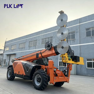 Chariot télescopique pivotant à flèche articulée pour terrains accidentés, à portée variable et multi-outils - Product Image 4