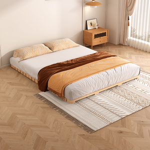 <span class=keywords><strong>Lit</strong></span> moderne et confortable en bois massif, <span class=keywords><strong>lit</strong></span> surélevé en tatami épais, résistant à l'humidité, respirant, structure en rangée pour <span class=keywords><strong>maison</strong></span> locative, <span class=keywords><strong>lit</strong></span> pliant - Product Image 1