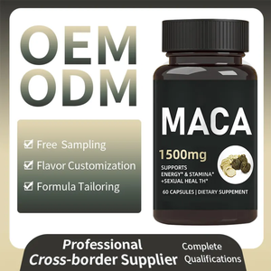 Capsules de suppléments naturels à base d'extrait de Maca, améliorent l'énergie, la résistance et le désir masculins, stimulant puissant pour une érection durable - Product Image 6
