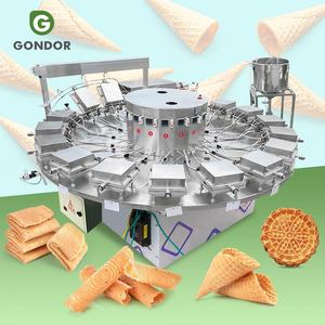 Línea de Producción Automática de Conos de Waffle para Helados, Máquina para Hacer Waffles Industriales, 380 V - Product Image 1
