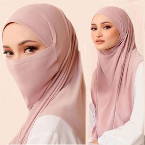 Pañuelo Hijab Ligero, Liso, de Invierno, Nuevos Estilos Árabes, Venta al por Mayor, Multifuncional, para Mujeres Musulmanas - Product Image 1
