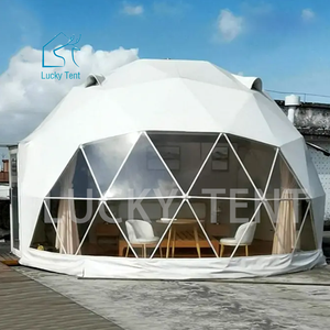 Personalizable 5-48m PVC vidrio hoteles eventos <span class=keywords><strong>Iglu</strong></span> iglú casa geodésica Camping cúpula tienda para Glamping árabe tienda - Product Image 1