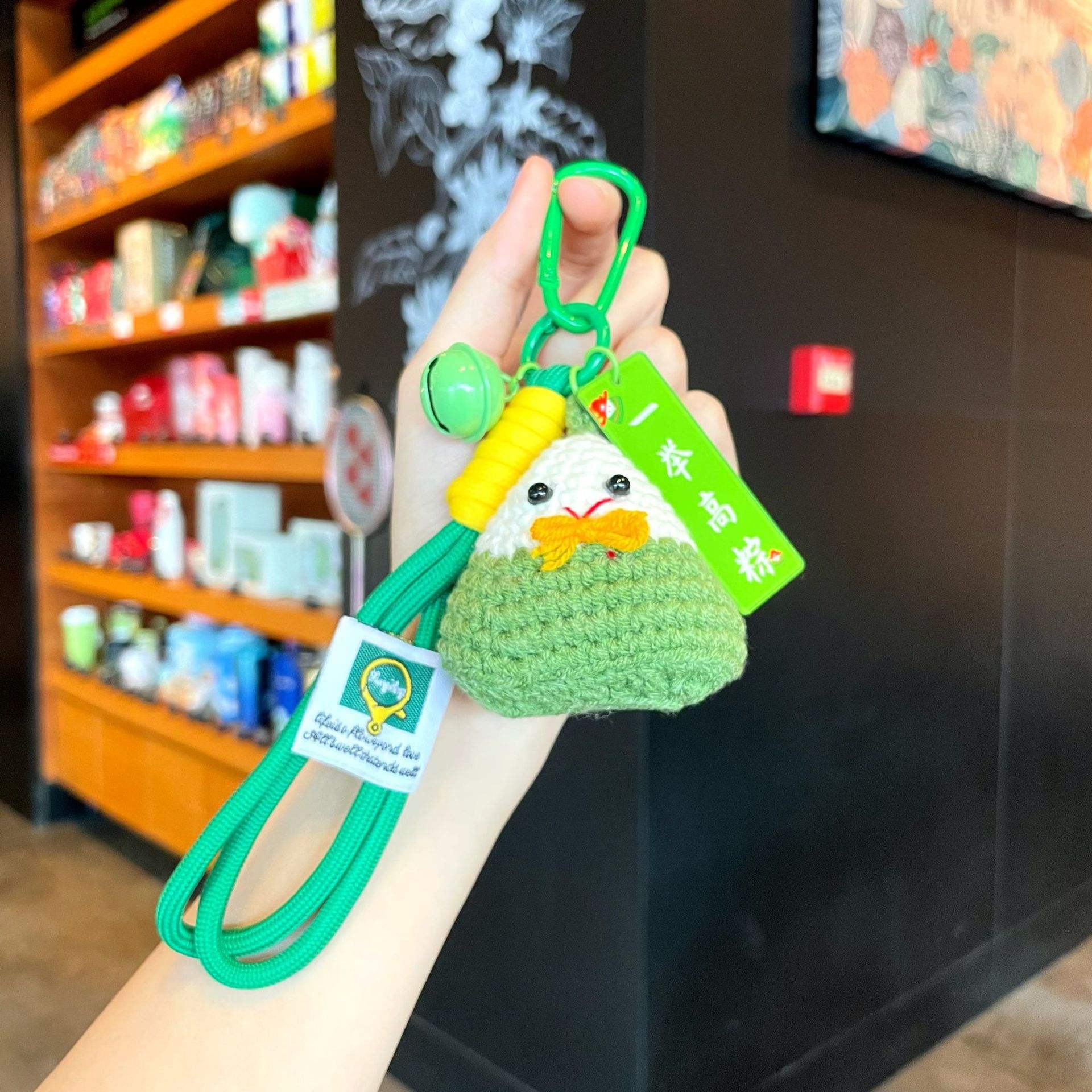 Boulette de riz haute en laine à double corde