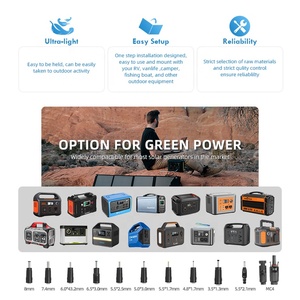 Jaソーラーパネル300wpソーラーパネル400w単結晶ルーフパワー折りたたみパック - Product Image 4