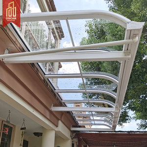 Toldo <span class=keywords><strong>para</strong></span> Exteriores, Protección Solar y contra la Lluvia, <span class=keywords><strong>para</strong></span> <span class=keywords><strong>Casa</strong></span> o Gazebo, Láminas <span class=keywords><strong>de</strong></span> Policarbonato, Cubierta <span class=keywords><strong>de</strong></span> Aluminio - Product Image 5