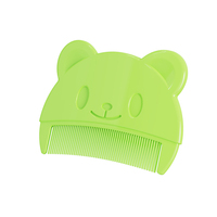 Brosse à cheveux de bébé étanche en Silicone, ensemble de peignes de bébé réutilisables pour nettoyer les cheveux de bébé