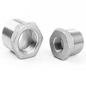 Réducteur en acier inoxydable de 21,5 mm de diamètre, connecteur à double filetage interne pour raccord de tuyauterie - Product Image 3