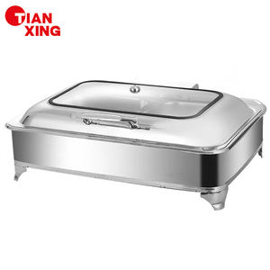 TIANXING-Plato eléctrico exclusivo para frotar, 9 litros, 6 litros, para comida de Buffet, para restaurante y hotel - Product Image 4