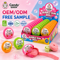 Chewing-gum Halal en Rouleau Saveur Fruitée Grande Taille, Vente Directe Usine, OEM, Marque Privée, Emballage Personnalisé en Vrac
