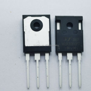 ไดโอด YJ แท้รุ่น MUR3060 600V 30A TO-247 ทรานซิสเตอร์ MUR3060PT สำหรับตัวปรับแก้ค่าเพาเวอร์แฟกเตอร์ความถี่สูง - Product Image 1