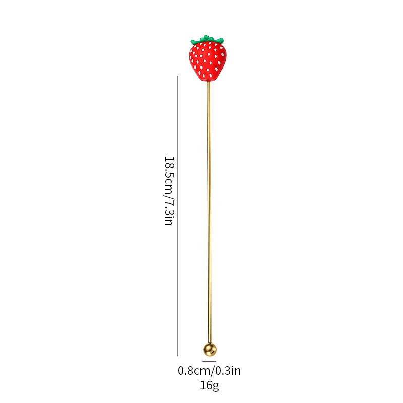 304 material 19cm fresa revolviendo palo [Oro]