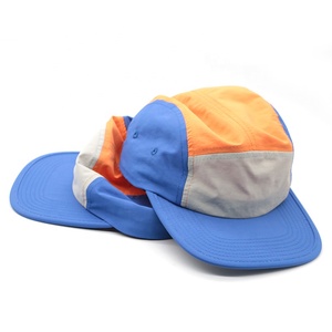 Casquette de course imperméable à logo personnalisé, fabriquée en Chine, casquette de sport classique à 5 panneaux, casquette de camping en nylon - Product Image 3
