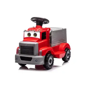 洛达2024新款消防车电动车儿童玩具车6v带油门