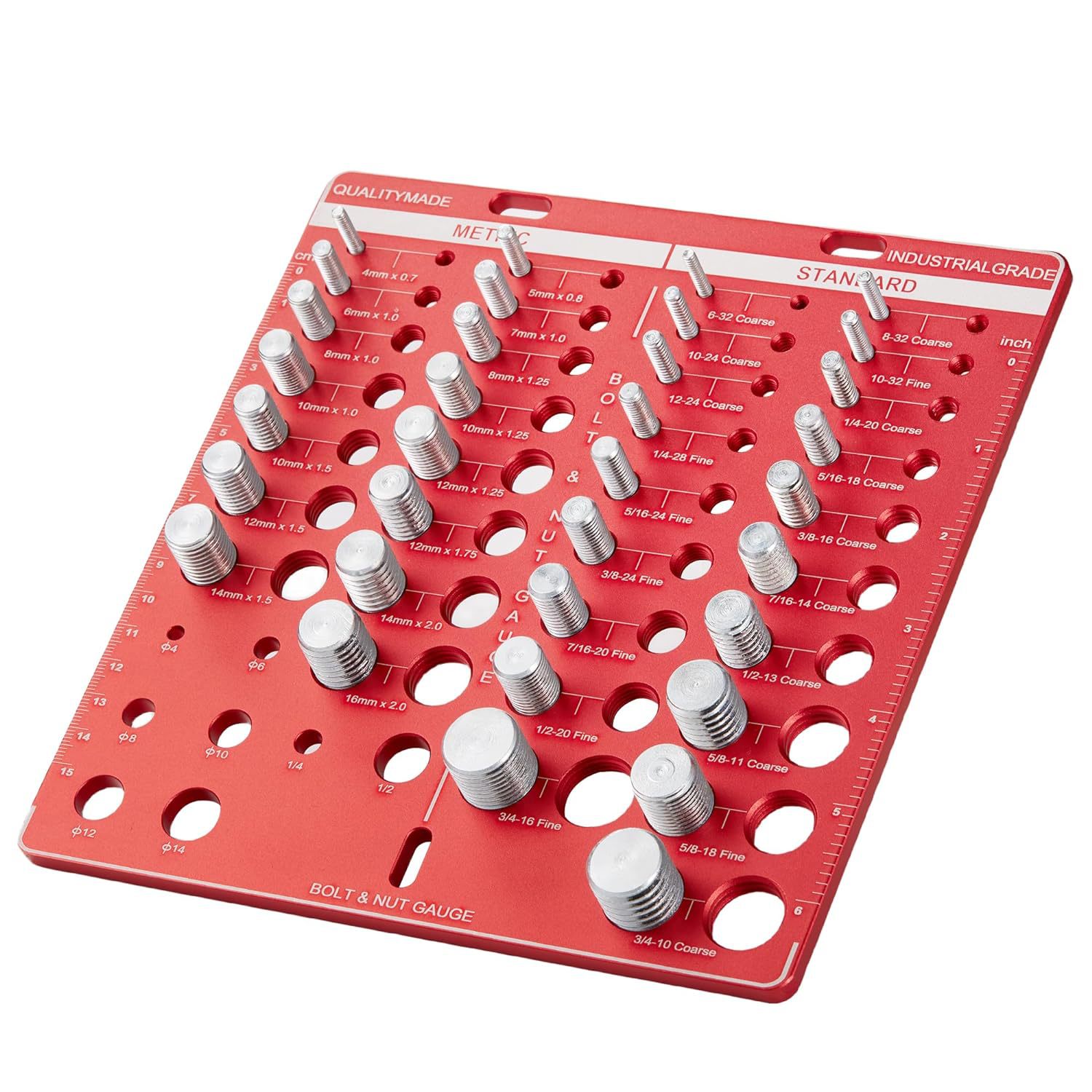 42 Thread Checker - Nut And Bolt Size Gauge With 19 Standard - View #5