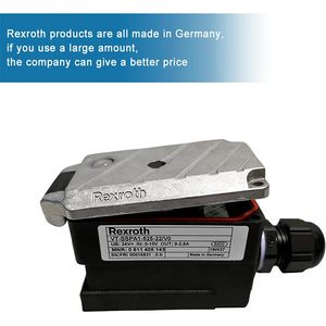Amplificador de Válvula Rexroth VT-SSPA1-525-22/V0 24V Entrada 0-10V Salida 0-2.5A Hecho en Alemania - Product Image 3