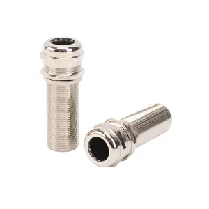Ip68 Waterproof M20 Metal Cable Gland 15mm Length Made of Durable Brass