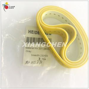 DO 10 PCS M2.015.878 / NV.201.060 230x20mm Belt SM52 Sm74 Suction Tape Belt SM102 Belt for Offset <b>Printing</b> <b>Machine</b> Part - Product Image 4