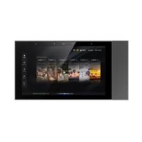 7 pouces Zigbee Tuya Smart Music Sound System contrôle de scène avec amplificateur mural 4*25W haut-parleurs de plafond systèmes de cinéma maison