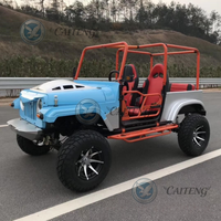 Mini Jeep Dune Buggy 4x4 Caiteng électrique/essence, homologué pour la route, pour adultes, avec transmission automatique et garantie de 2 ans