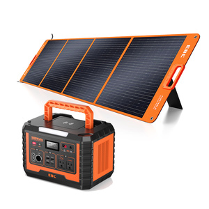 Station d'alimentation portable EBL <span class=keywords><strong>1000</strong></span> Watt 1kw Nouvelle station d'alimentation portable à onduleur Ensemble complet 1000w pour le camping - Product Image 1