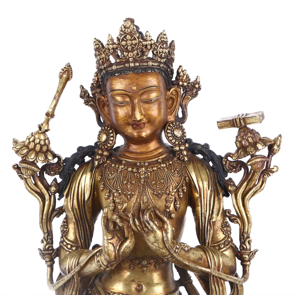 チベット仏像卸売家の装飾工芸品宗教仏像彫刻販売
