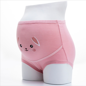 Culottes <span class=keywords><strong>de</strong></span> maternité ajustables bon marché pour femmes grandes tailles, coupe haute, en coton, sous le ventre, soutien du ventre, culottes <span class=keywords><strong>de</strong></span> maternité - Product Image 3