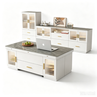 Table basse multifonctionnelle moderne 2-en-1, pliable et mobile, transformable en table à manger, pour salon domestique polyvalent