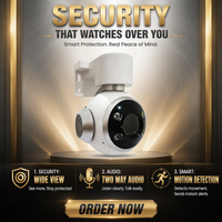 Cámara de Seguridad IP PTZ OEM 4K 8MP 4MP, Impermeable, Visión Nocturna en Color, Audio Bidireccional, POE, para Exteriores