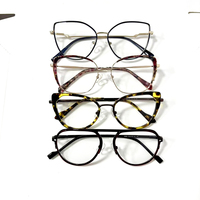 Montures de lunettes optiques unisexes en acétate œil de chat, tendance vintage, monture complète, lunettes de prescription, plusieurs couleurs, hommes femmes, OEM