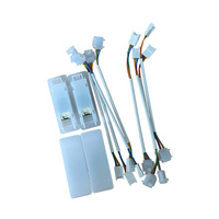 Kit d'éclairage ambiant universel pour voiture, 18 en 1, dynamique, 256 couleurs changeantes, 18 LED, éclairage intérieur de voiture