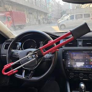 מנעול הגה אוניברסלי נגד גניבה מנעול רכב לרכב מכשיר אבטחה מתכוונן - Product Image 2