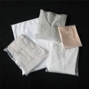 包装服装用自粘密封厂家定制塑料透明pe袋