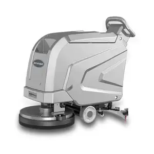 Factory Price Commercial Electric Tile Cleaning Hand Held Push Floor Scrubber Machine Dryer